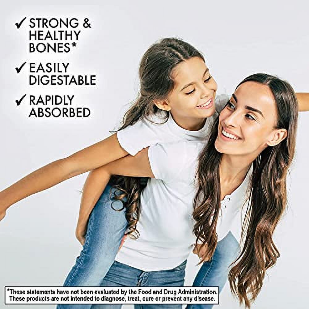 Bluebonnet Liquid Calcium Magnesium Citrate, Vit D3, Strawberry, 16Oz (3 pack)