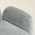 thumbnail image 4 of Noble House Gabryle 360° Swivel Accent Chair, Luxurious Chenille Upholstered Barrel Chair, Living Room, Dark Gray, 4 of 7