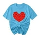 thumbnail image 1 of Camisetas de Manga Corta para Mujeres, Camiseta de Cuello Redondo Impresa de Moda, Primavera Y Verano Casual, 1 of 8