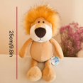 thumbnail image 3 of 24,13 Cm Lindos Animales Del Bosque Juguete De Peluche Elefante, León, Cervatillo, Zorro, Compañeros De Sueño Perfectos Y Regalos Para Niños, 3 of 4