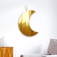thumbnail image 5 of Espejo colgante de pared con fase lunar de estilo bohemio, decoración estética acrílica Oro, 5 of 6