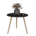 thumbnail image 3 of Mesa de Centro Redonda para Sala con Diseño Moderno Color Wengue | Excelsior, 3 of 6