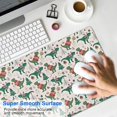 thumbnail image 4 of Long Mouse Pads for Desk,Beige Christmas Dinosaur Pattern Desk Mats on Top Of Desks, Desk Mouse Pad Extra Large with 3mm Non-Slip Base and Stitched Edge for Gaming,Office,Work,Home 35.4x15.7in, 4 of 5