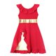 thumbnail image 1 of Disney-Vestido de princesa Frozen para niñas, ropa informal de verano, Elsa, Anna, Rapunzel, Blancanieves, Belle, Vestido de fiesta de cumpleaños, 1 of 4