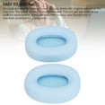 thumbnail image 4 of 2 Paires de Coussinets d'Oreille, Mousse à Mémoire de Forme, Cuir Protéiné Doux pour Écouteurs à Réduction de Bruit W800BT, 4 of 7