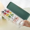 thumbnail image 3 of Shisuyan Cable Management Box Green 1Set 11.3x3.9x2.9in, 3 of 8