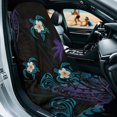 thumbnail image 2 of Uorisanigo Car Seat Cover Protector Breathable Polynesian Tattoo Turtle Auto Seat Covers Sweat Towel Seat Covers Bucket Fashion Auto Interior Compatible with Most Cars Trucks Suvs Car, 2 of 8