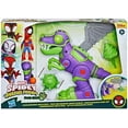 thumbnail image 2 of Marvel Dino-Webs Goblinsaurus Mech Pack Acton Figure Set (Spider-Man & Green Goblin), 2 of 4