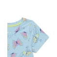 thumbnail image 2 of Tinker Bell Toddler Girl Allover Print Dress with Short Sleeves, Sizes 12M-5T, 2 of 7
