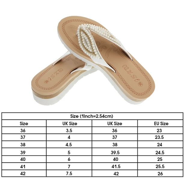 1 Pair Woman Summer Indoor Outdoor Casual Sandals Lady for Girl Pearl  Leaves Slippers Boating Wading Leisure Shoes Footwear Supplies 37 