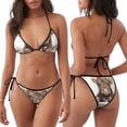 thumbnail image 3 of Balery Cute Cow Bath Pijama Estampado Bikini de Dos Piezas para Mujer - Conjunto de Bikini Ajustable Sexy y Cómodo para Playa, 3 of 6
