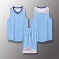 thumbnail image 4 of Kaemgyyd Toddler Kids Sports Shorts Set Baby Boys Girls Basketball 2 PCS Tracksuit Outfit Quick Dry Tank Top with Track Shorts 4-14 T, 4 of 7