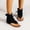 Black, variant on Flip Flops Sandals Fringes Thong Flats Shoes for Women Suede Tassels Womens Retro Casual Tassel Sandals White 6(37)