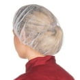 thumbnail image 5 of 100Pc Disposable Hair Net Bouffant Caps 21" Non Woven Medical Nurse Labs Kitchen, 5 of 6