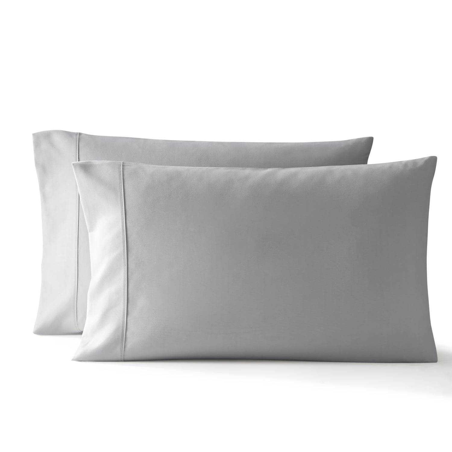 Serta So Soft Light Gray Pillowcases, King (2 Count)