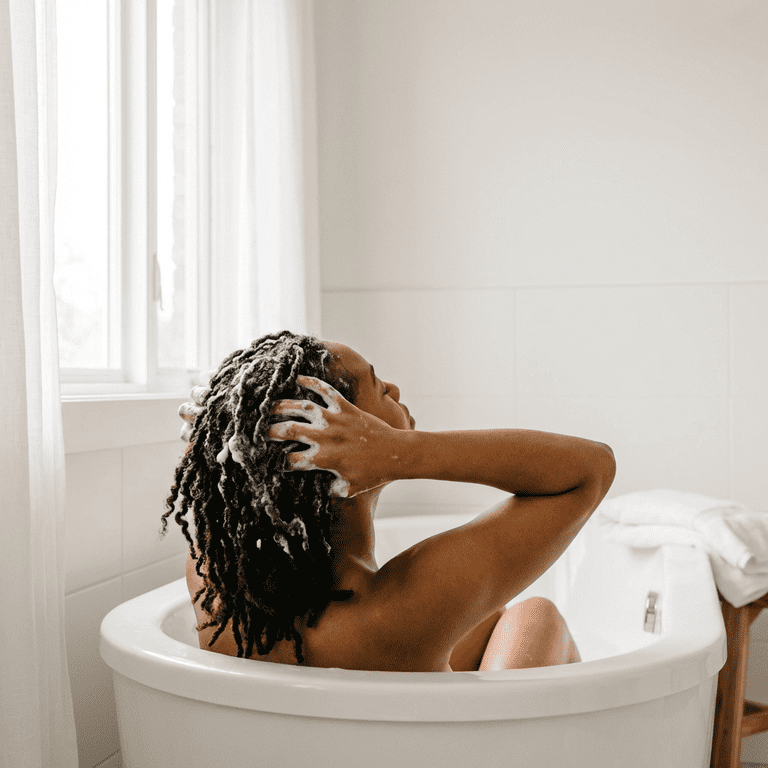 Lockology Loc Organic Peppermint & Tea Tree Shampoo for Dreadlocks