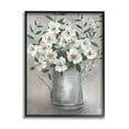 thumbnail image 2 of Stupell Industries Dogwood Flower Bouquet Country Can Botanical & Floral Painting Gray Framed Art Print Wall Art, 2 of 5