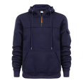 thumbnail image 2 of TOWED22 Quarter Zip Hoodies for Men Oversized Pullover Loose Fit Sweatshirt with Kangaroo Pocket(Navy,3XL), 2 of 6