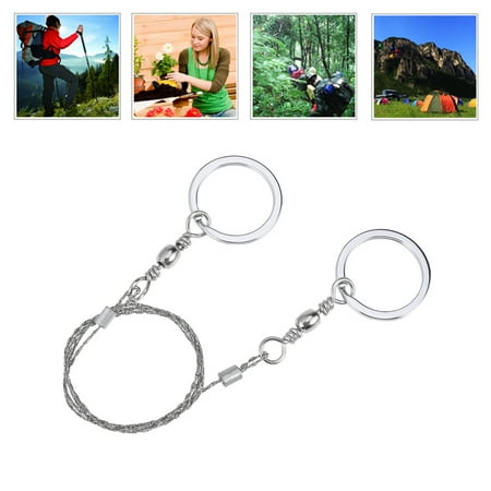 Sharter Emergency Kit for Outdoors Wire Survival Survival Saw Stainless Steel Wire Outdoor Wire Saw