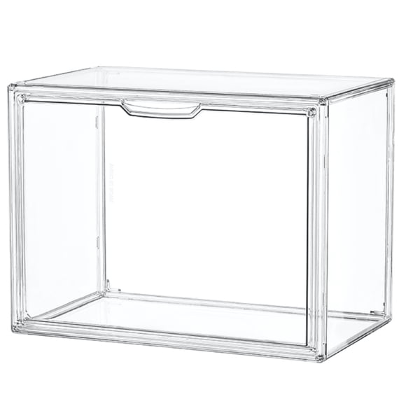 Vitrina acrílica transparente Storage Bins LXLXXL 14,2 de largo x 8,7 de ancho x 10,6 de alto