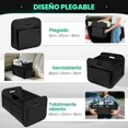 thumbnail image 3 of Organizador de Cajuela Universal para Auto, Caja de Almacenamiento Plegable Maletero de Coche, con Multiple Compartimentos Bolsas Herramientas, para SUV, Carro, Jeep, Compras y Camping (Negro), 3 of 7