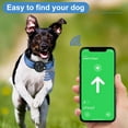 thumbnail image 6 of Gostoto Dog Collar with Tracking Mechanical Lock, Airtag Leather Nylon Webbing Dog Collar, Pull-Resistant Reflective Dog Collar For Small Medium Large Dogs, 6 of 7