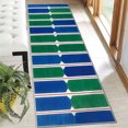 thumbnail image 5 of 2x6 FT Kitchen Runner Rugs Non Skid Washable, Faux Wool Rug Runners for Hallways Bathroom Carpet Runner, Soft Indoor Modern Floor Rug for Entryway Laundry Room, 5 of 11