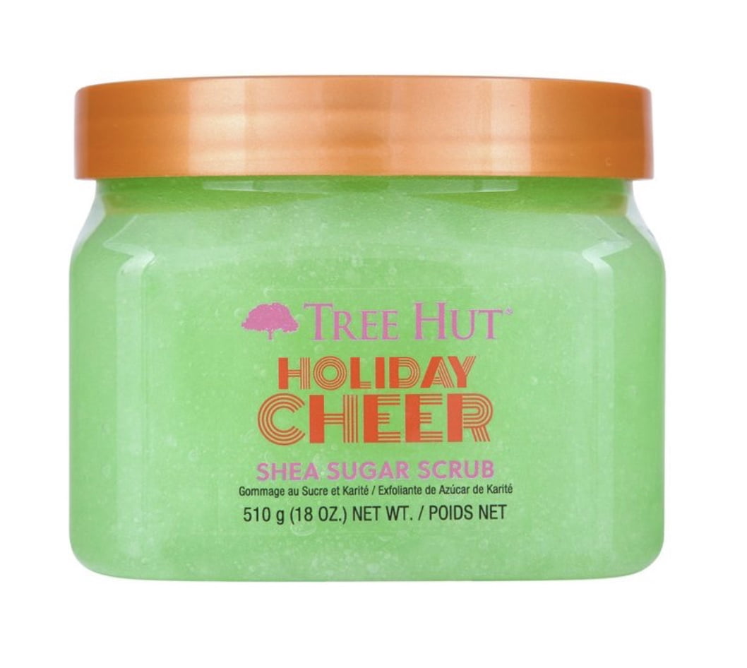 Tree Hut Holiday Cheer Shea Sugar Body Scrub - 18oz - Walmart.com