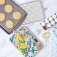 thumbnail image 5 of Yayeee Pot Holders Kitchen Heat Resistant with Pocket 7"x9.8" Cotton Oven Cooking Hot Pads, Green Mountains, 5 of 7