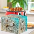 thumbnail image 3 of TSOVTHRID Beach Seashell Starfish Print 4 Slice Toaster Cover Waterproof Small Appliance Dust Cover for Kitchen Fingerprint Protection Washable Toaster Oven Protector, 3 of 8