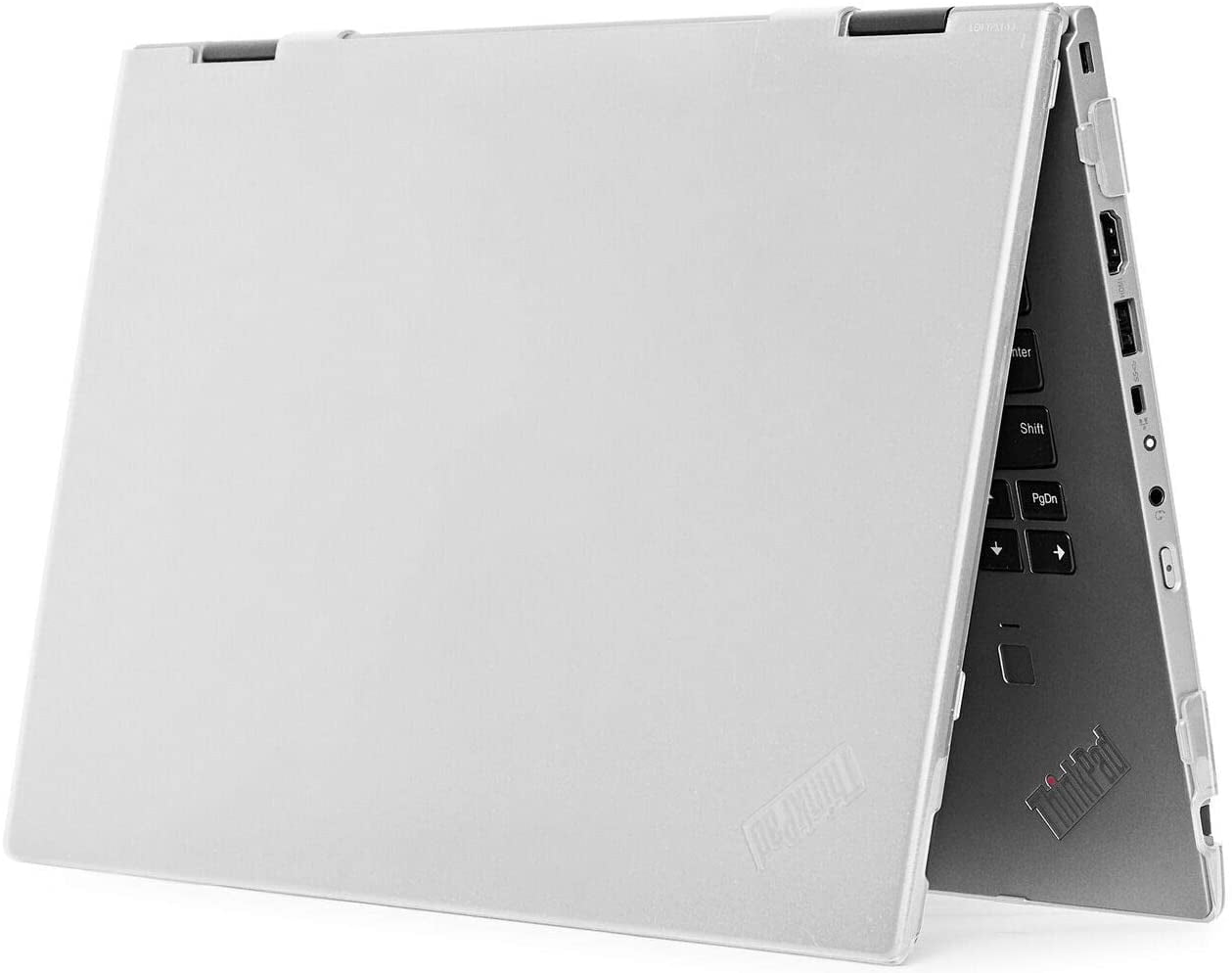 MCover Coque De Protection Rigide Pour Lenovo ThinkPad X1 Yoga (4e Gen) 14" 2020 - Polycarbonate Translucide - Noir