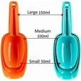 thumbnail image 3 of Set of 3 Ice Scoop, Plastic Kitchen Ice Scoop for Canisters or Ice Maker, 3 of 4