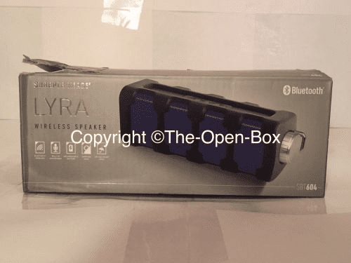 sharper image mini rugged wireless speaker