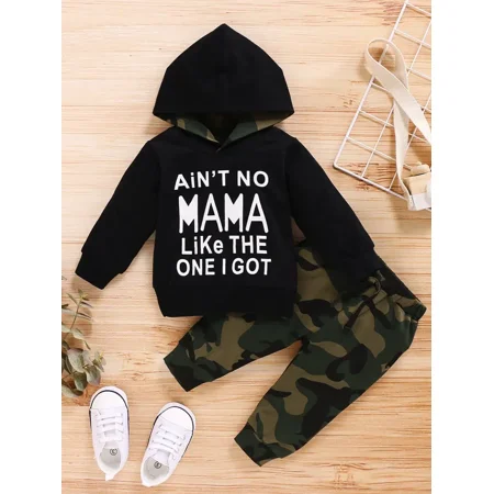 

Baby Camouflage Two-Piece Set