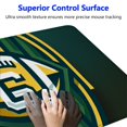 thumbnail image 3 of nygtbtfer Mouse Pad Sport Fans Gift,Life Needs Sport Mousepad with Non-Slip Rubber Base for Laptop Computer Desktop Mat - Green Black 31.5x11.8 in, 3 of 6