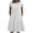 White, variant on Kvture Cap Sleeve Dresses for Women Summer Trendy A Line Swing Sundress Textured Ruffle Boho Dress Vacation Outfits Blue