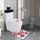 thumbnail image 5 of Christmas Toilet Cover Santa Claus Four Piece Set Toilet Cover Bathroom Christmas Decoration Daily Necessities, 5 of 6