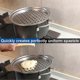 thumbnail image 3 of Stainless Steel Spaetzle Maker Lid with Scraper Traditional German Egg Noodle Maker Pan Pot Spaghet, 3 of 5