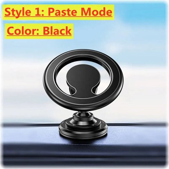 HLONK Magnetic Car Phone Holder Stand Magnet Car Mount Support GPS Mobile Bracket in Car For Macsafe 15 14 13 12 Xiaomi