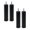 Black, variant on 4 Pcs 7.8in/ 19.7cm Frosted Surface Support Leg, Aluminum Alloy Adjustable Height Furniture Legs, Replacement Support Column for Cabinet, Refrigerator, Washing Machine, Small Sofa (Black)