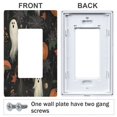 thumbnail image 3 of Yayeee Rocker Switch Wall Plate 3-Gang 6.5"x4.6" Home Decorative Outlet Cover, Autumn Ghost Pattern, 3 of 6