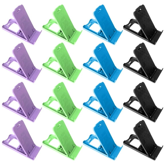 100 pcs  Phone Holder Portable Cell Phone Stand Plastic Desktop Phone Holder