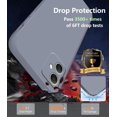 thumbnail image 4 of Compatible with Samsung A05 Case Silicone Liquid Dark Green, Soft Smooth Touch Phone for Samsung Galaxy A05 Case Silicone Shockproof Thin Cover (Grey), 4 of 7