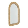 thumbnail image 3 of Nora Arch Rattan Woven Boho Wall Mirror, 3 of 6