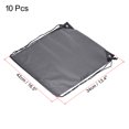 thumbnail image 2 of Uxcell 42x34cm Nylon Drawstring Bag Bulk Storage Cinch Backpack Sack, Grey 10 Pack, 2 of 5