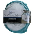 Mainstays Mesh Popup Laundry Basket 21" x 13" x 15.5", White
