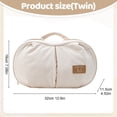 thumbnail image 3 of Cozival Travel Underwear Packing Cube, Lingerie Storage Bag Set with Multi Compartments, Provides Support and Prevents Stretching, for Home Or Travel Organization, Delicates Travel Case, Pink, 3 of 9