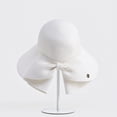 thumbnail image 4 of Women's Back Bow Knot Straw Sun Hat with Split Brim - UPF 50+ UV Protection Foldable Beach Hat, 4 of 4