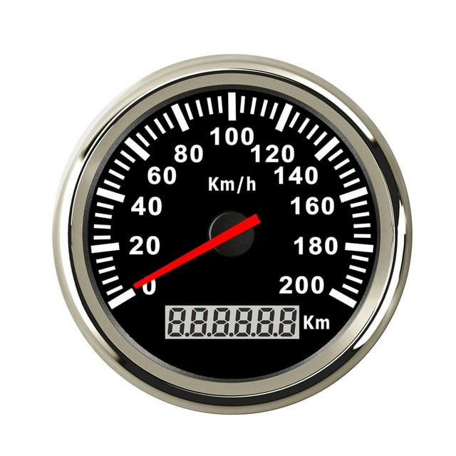 120\ 200 Km/h Speedometer Without GPS Sensor For Car Motorcycle With Red Backlight Digital Speedometer