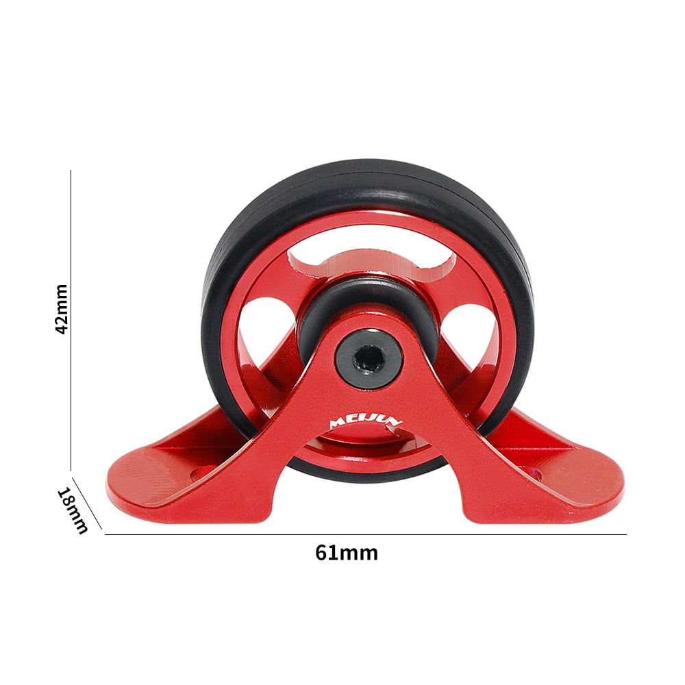 Walmeck Folding Bike Mudguard Easy Wheel Bike Mud Gear Easygoing Wheel